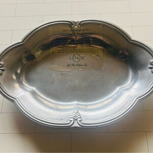 Lenox Silver Serveware Tray
